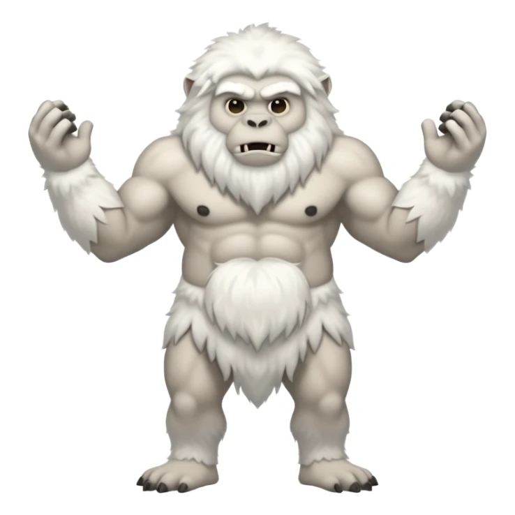 yetti full body sticker