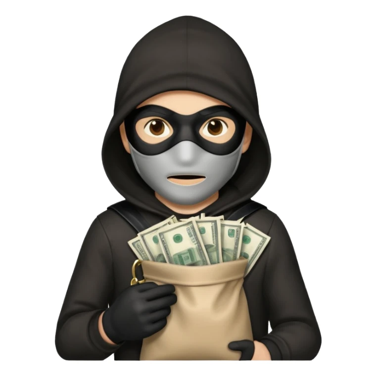 Robber sticker