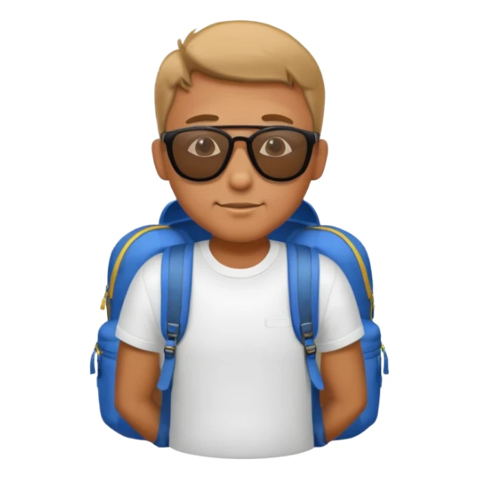 Traveling boyfriend  sticker