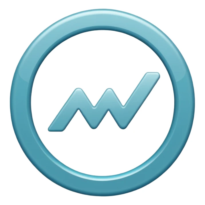 un icono de marca de verificación  un "check"  dentro de un círculo de color cian o turquesa, con un borde gris claro. sticker