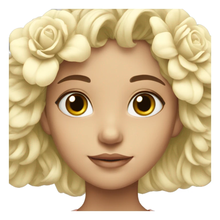 A flower for the prettiest girl sticker