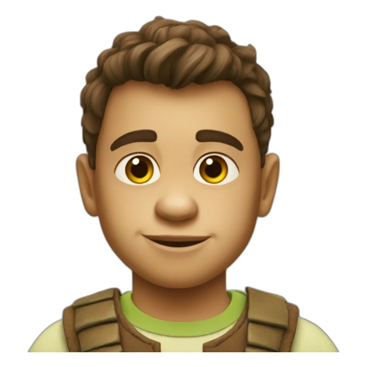 Son of Shrek and Yoda sticker