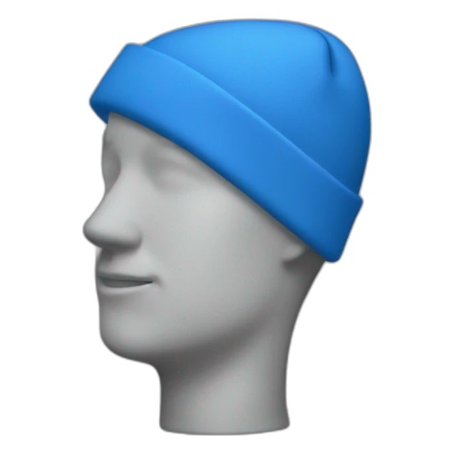 Bob hat blue  sticker