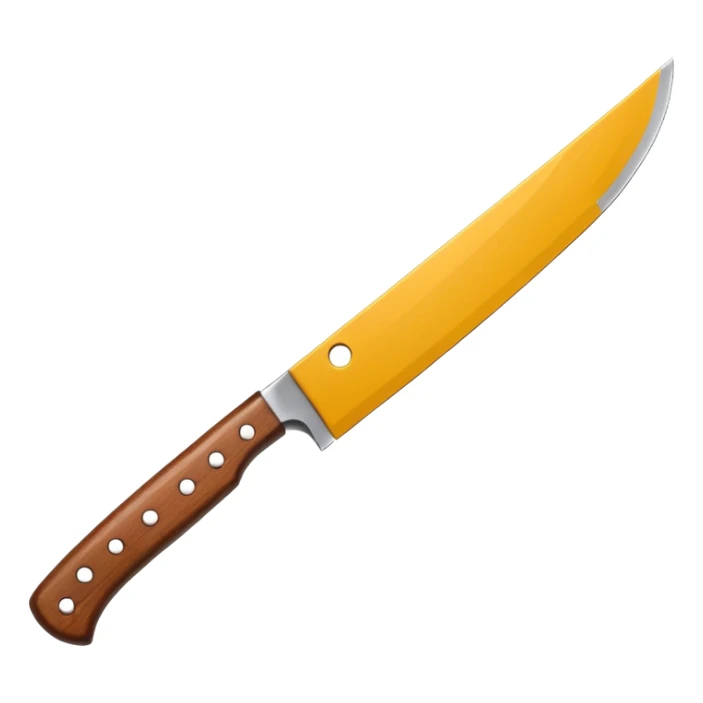 a big machete from the Friday the 13th movie sticker