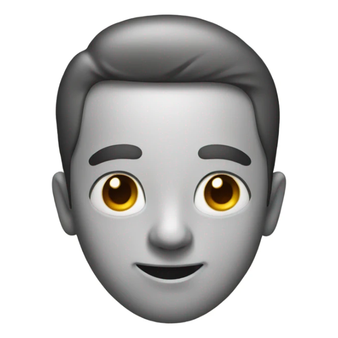 Unfazed loweyes emoji sticker