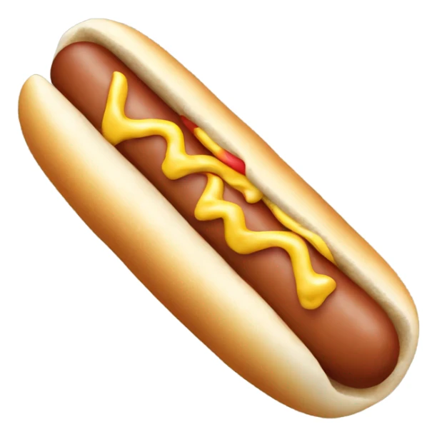 Hot dog in blanket blowing kiss sticker