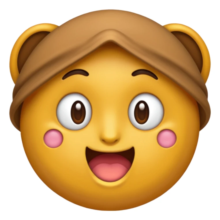Um emoji da fruta tâmara, faça a do estilo de todas as outras frutas sticker