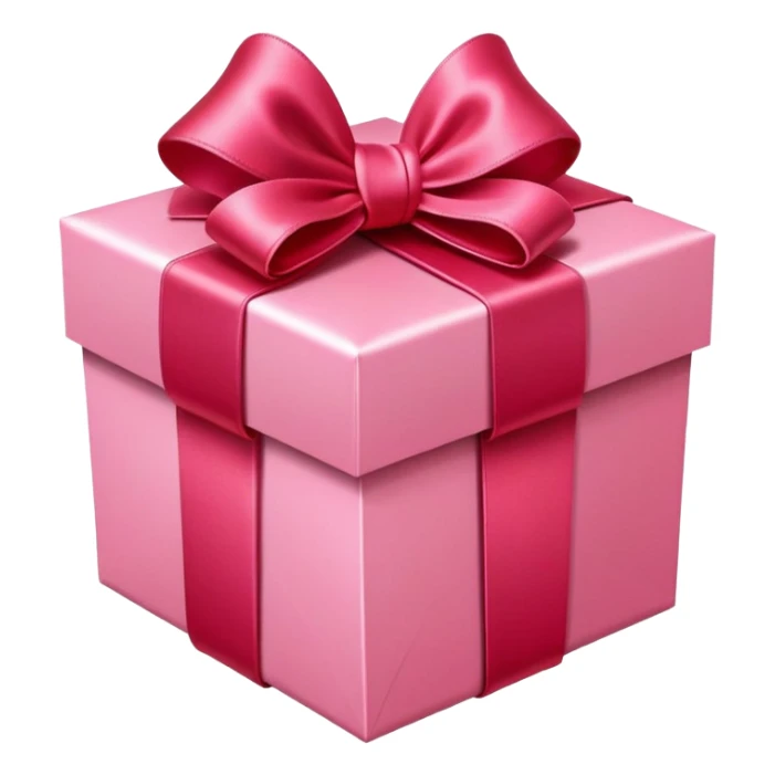 Extravagant Red and pink valentines gift box  sticker