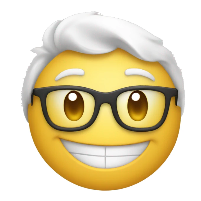 smiling emoji with thumbs up in it's no sticker