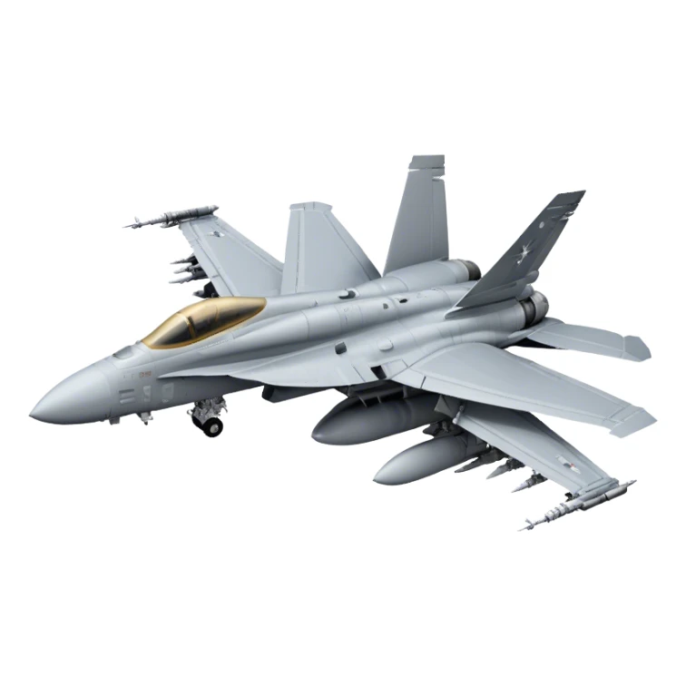 F/A-18 Hornet - McDonnell Douglas (Grey) sticker