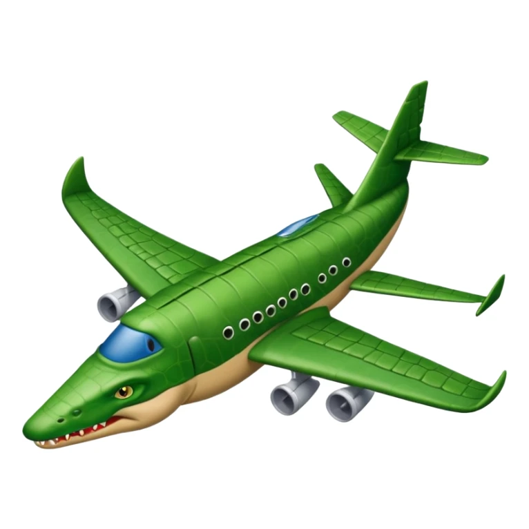 Bombordilo crocodillo with a plane body lead sticker