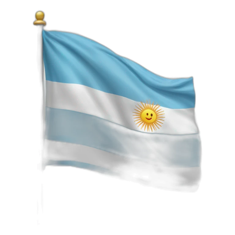 flag of argentina but with uruguay's sun sticker
