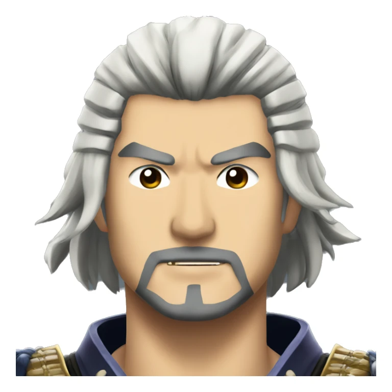 legend Shogun Samurai Genshin Impact stye sticker