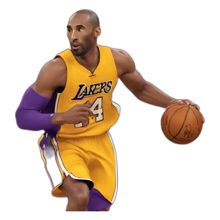 kobe bryant lakers sticker