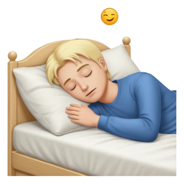 man in blonde is sleeping in bed



















 sticker