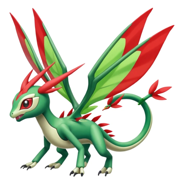 Meloetta-Scizor-Flygon-Pokémon-Digimon-Fakémon-creature sticker