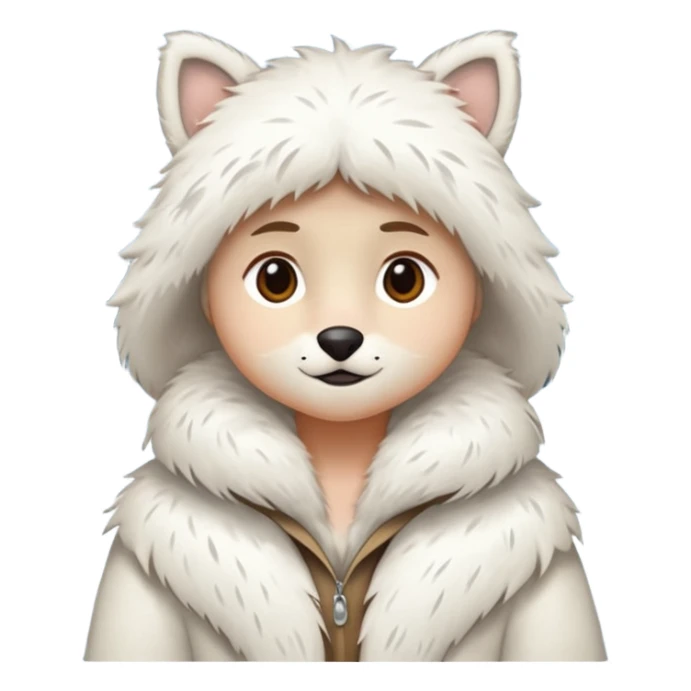 Ein Re das in einem Wald ist und es Schneit sticker