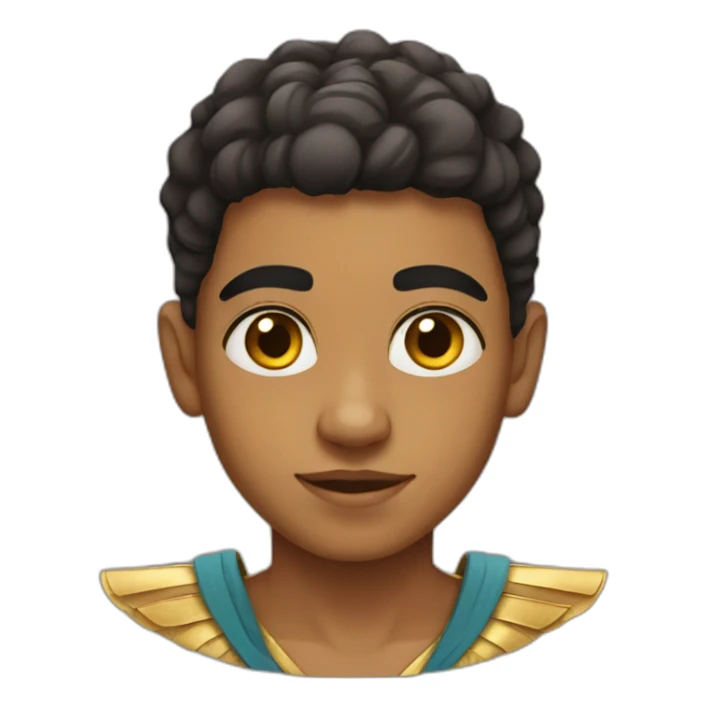Egyptian boy sticker