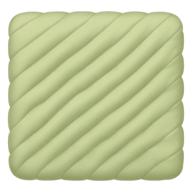 cozy pastel olive blanket sticker