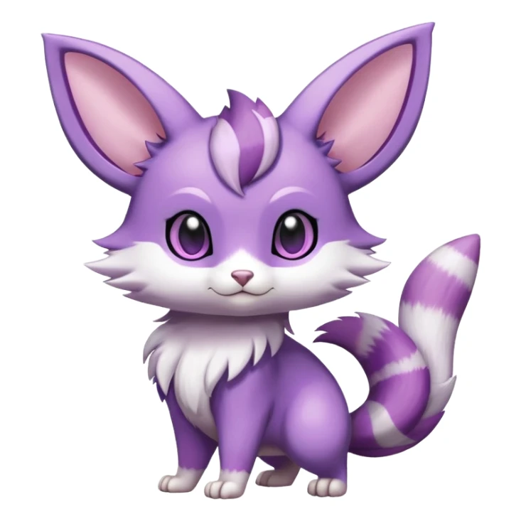 Shiny Furret-Espeon-Hybrid (Full body) sticker