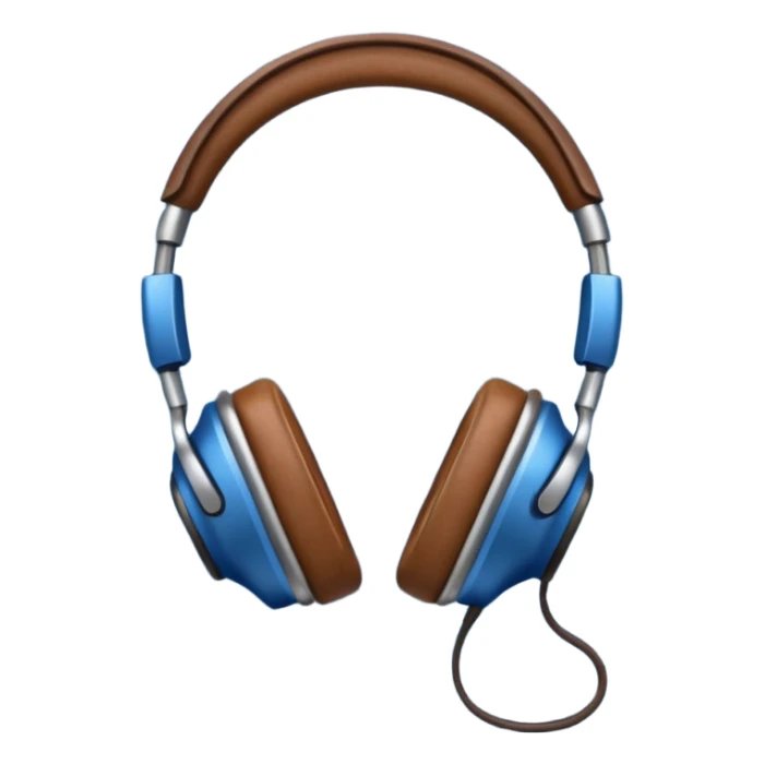 Brown and jeanse headphones beats minimalism no people sticker