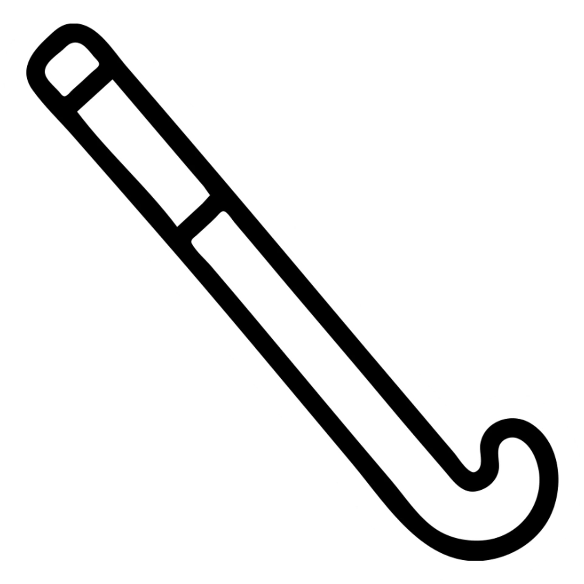 Convert the image to monochrome while keeping the outline style and removing the background. sticker