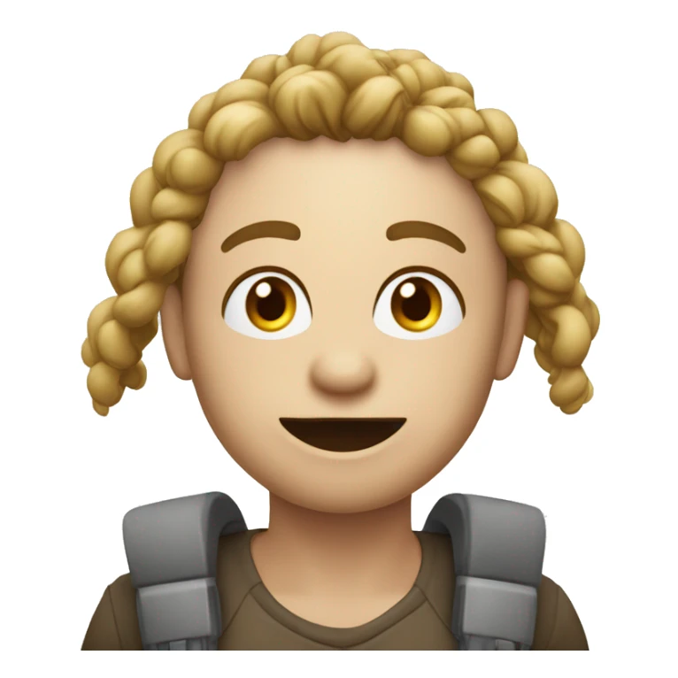 Criar logo com letra M e uma pêra envolvida e um dna na letra sticker