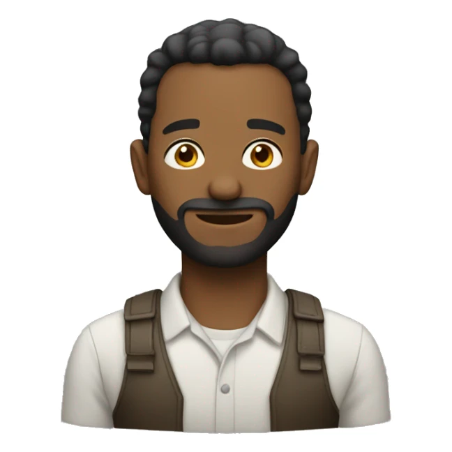 generate an emoji of a man  sticker