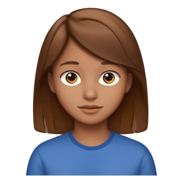 junge mit braunem haar und hellbrauner haut sticker