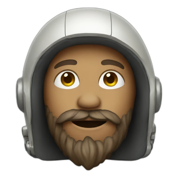 hippie in space sticker