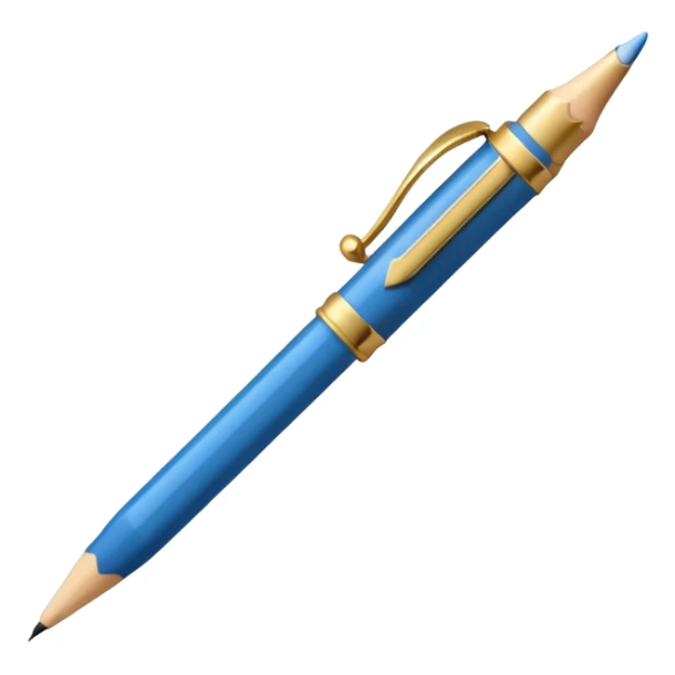 emoji d'une main tenant un stylo, avec des éléments numériques (zéros et uns) autour, pour symboliser l'écriture IA sticker