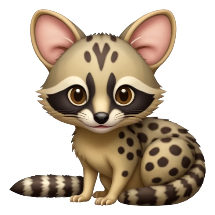 Genet-Civet-Cacomistl-hybrid  sticker