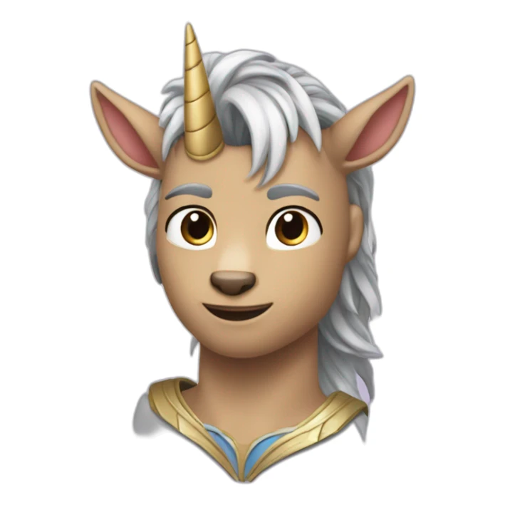 Licorne eryn noah meuh meuh mahe la nordique sticker