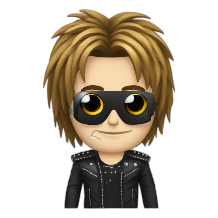 Eric singer of kiss sticker