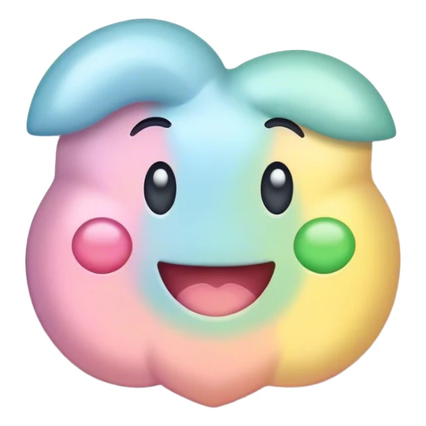 pastel sign say "wow" sticker