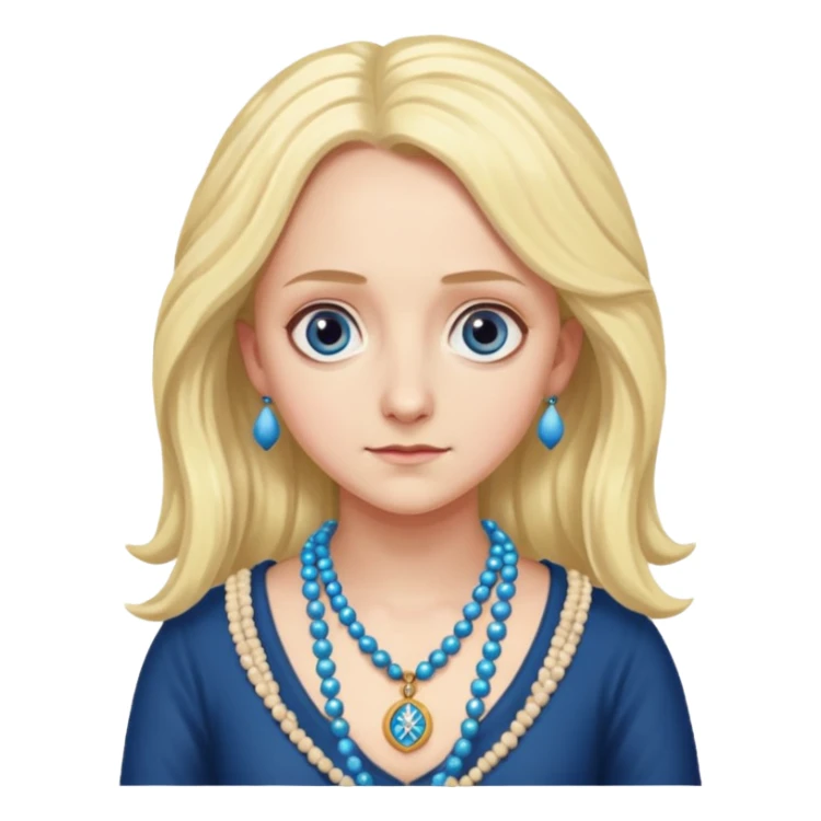 Luna Lovegood shrug sticker