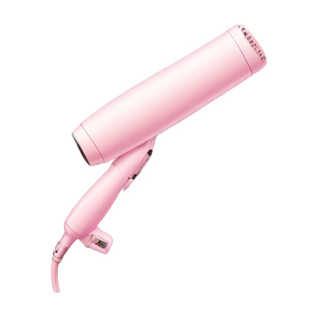 pastel pink curling iron  sticker