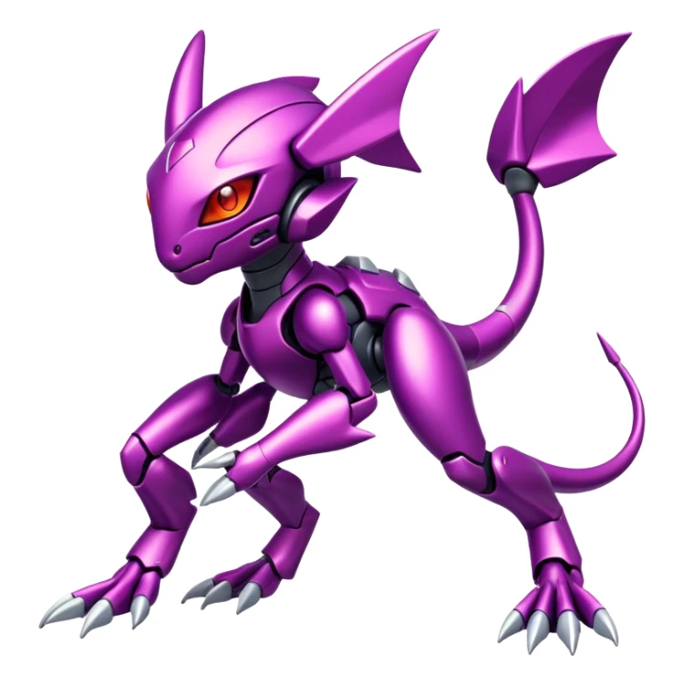 Miraidon-Genesect-Fakémon-hybrid-creature (full body)  sticker