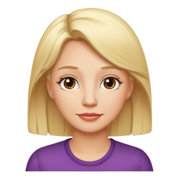  Irthday mom with blonde hair sticker