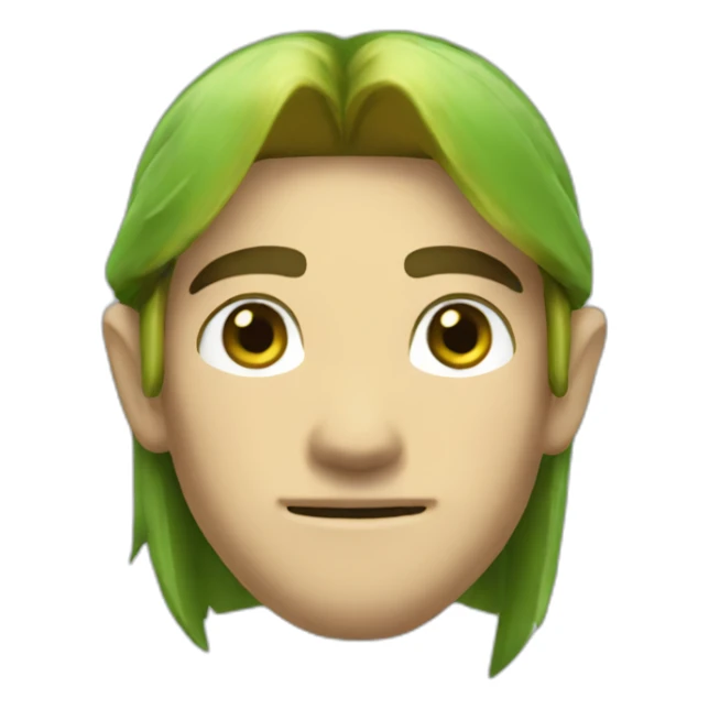 Link from the legend of Zelda. sticker