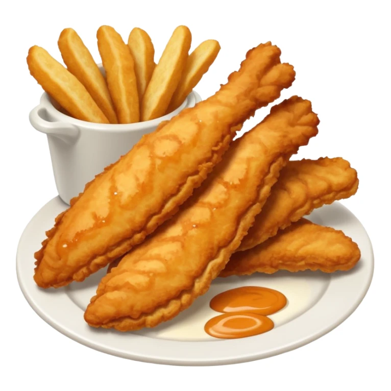 Chicken Tenders, Texas Toast, & Sauce sticker