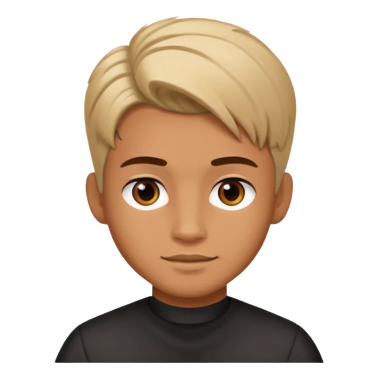 A beautiful boy salon hairstylist sticker