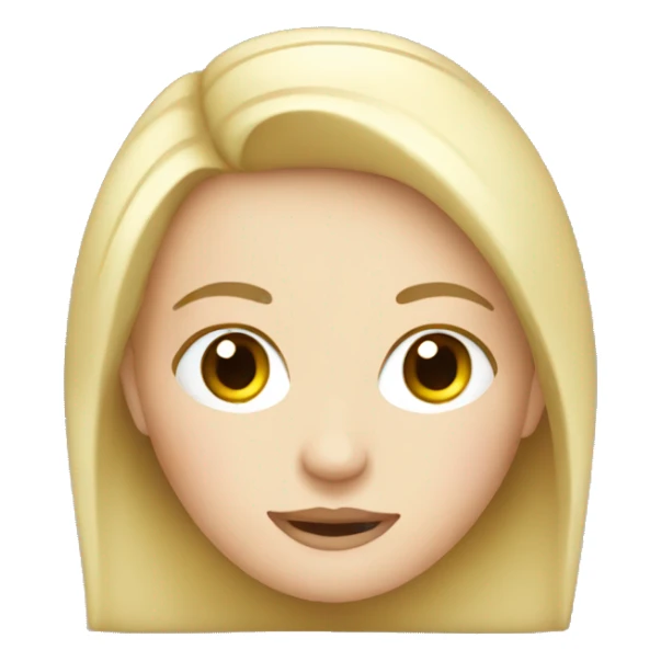 White girl in car sticker