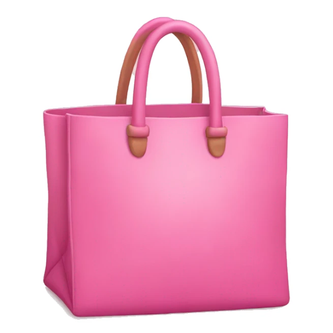 Pink bag sticker