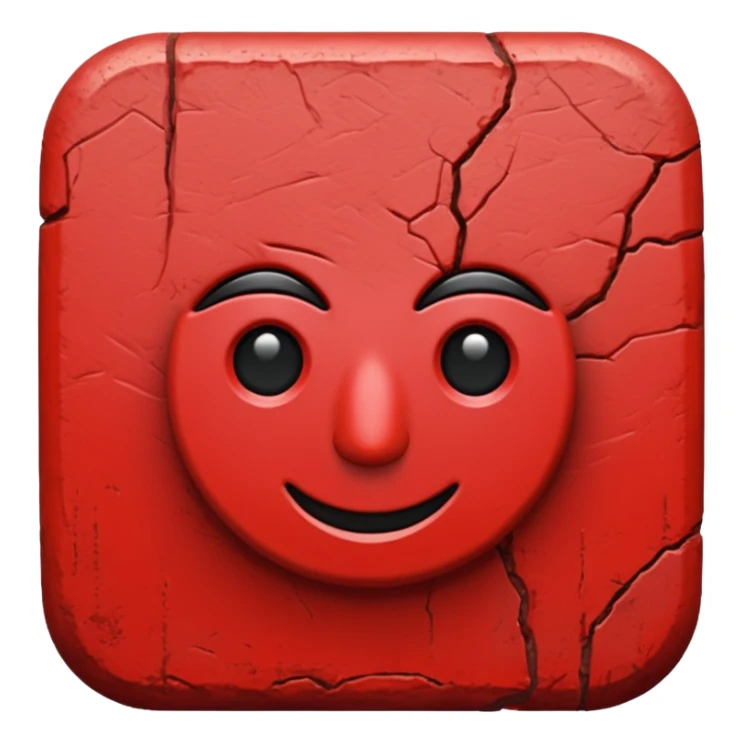 Symbol of sacrifice in berserk in red colour sticker