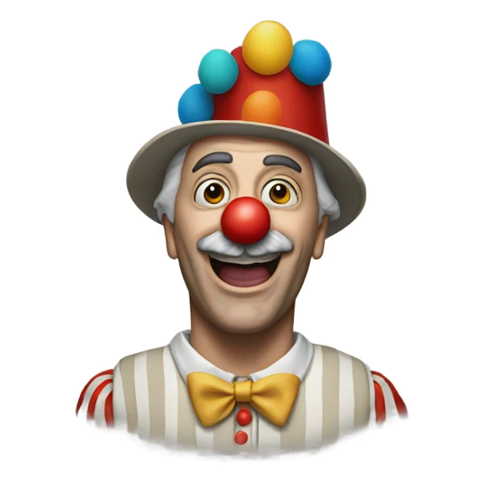 Graham Roberts phelps as a clown sticker