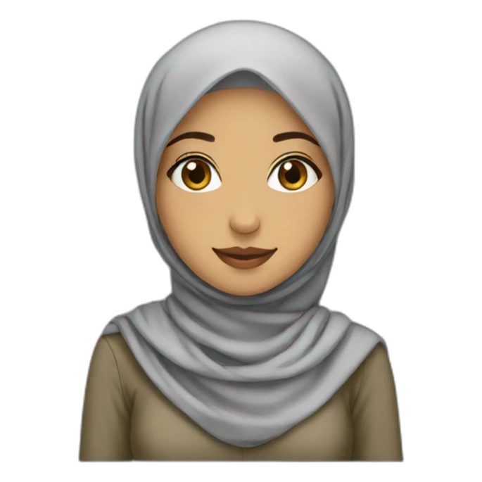 HIjabi girl sticker
