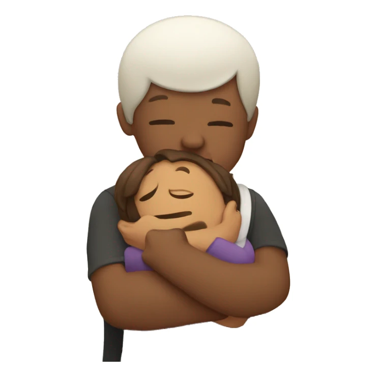 Hugs and prayer for a friend sticker