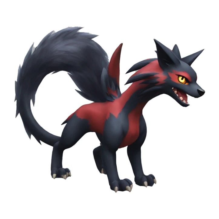 Nargacuga-Litten-Zoroark full body sticker