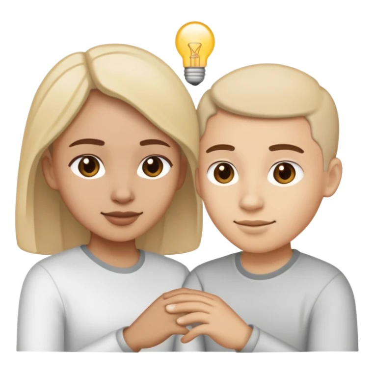 Person helping another person up, showing support and building trust sticker